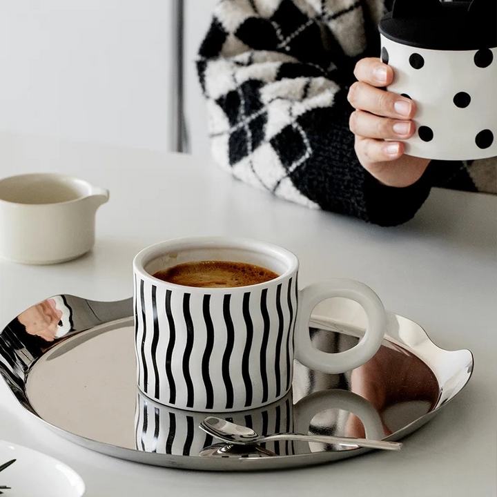 Nordic Monochrome Mugs