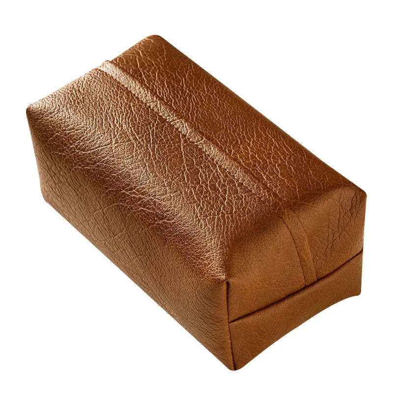 Leather Rectangle Tissue Holders