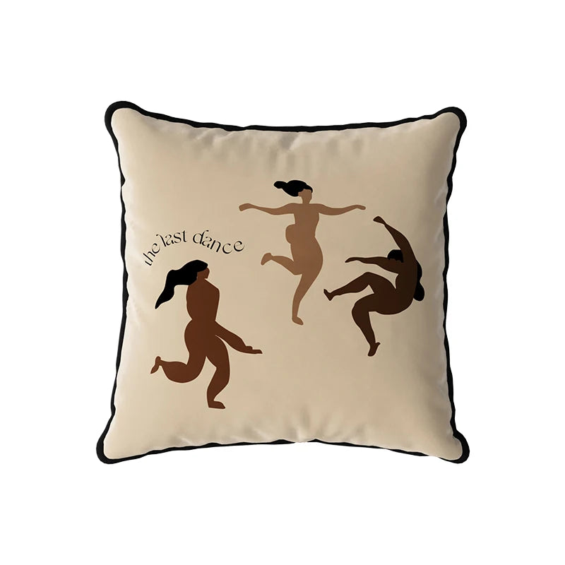 Artistic Style Velvet Pillow Covers