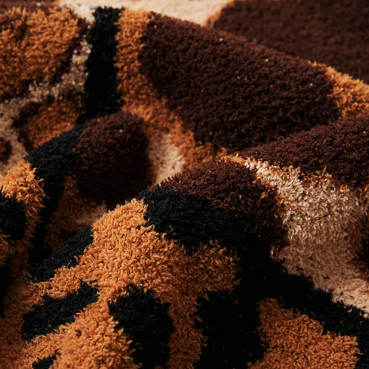 Wild Animal Print Throw Blanket