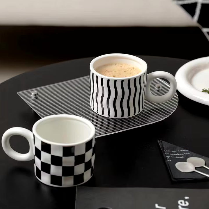 Nordic Monochrome Mugs