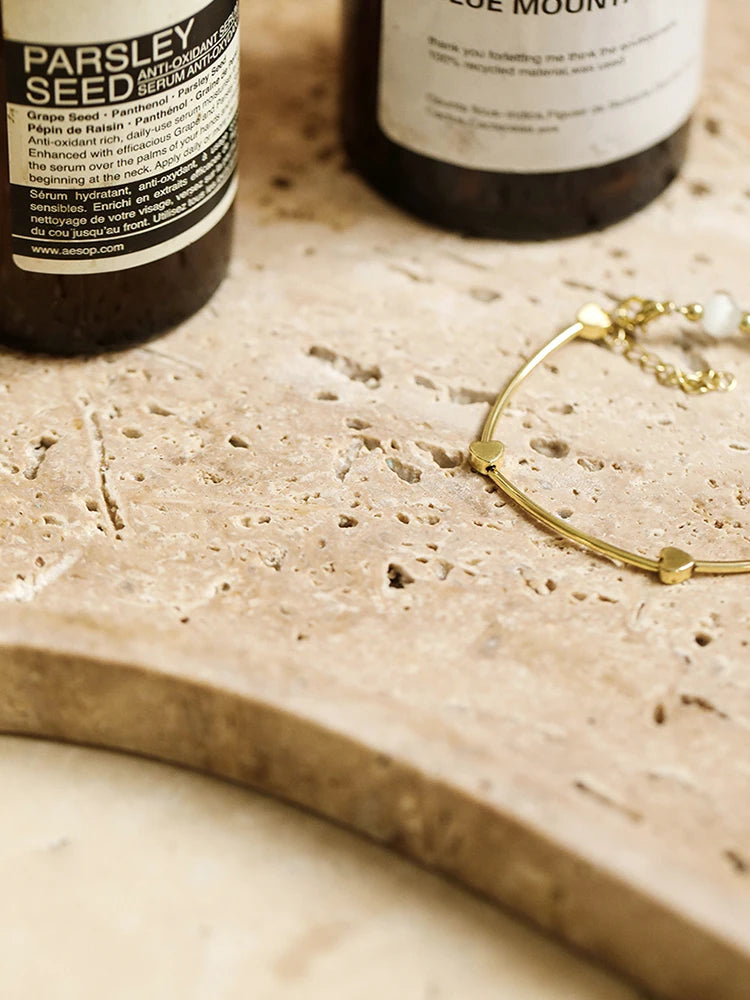 Irregular Travertine Stone Trays