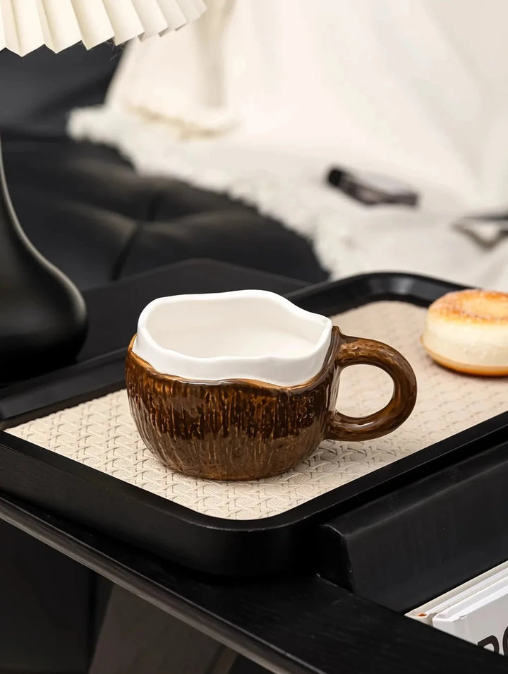 Brown Coconut Mug