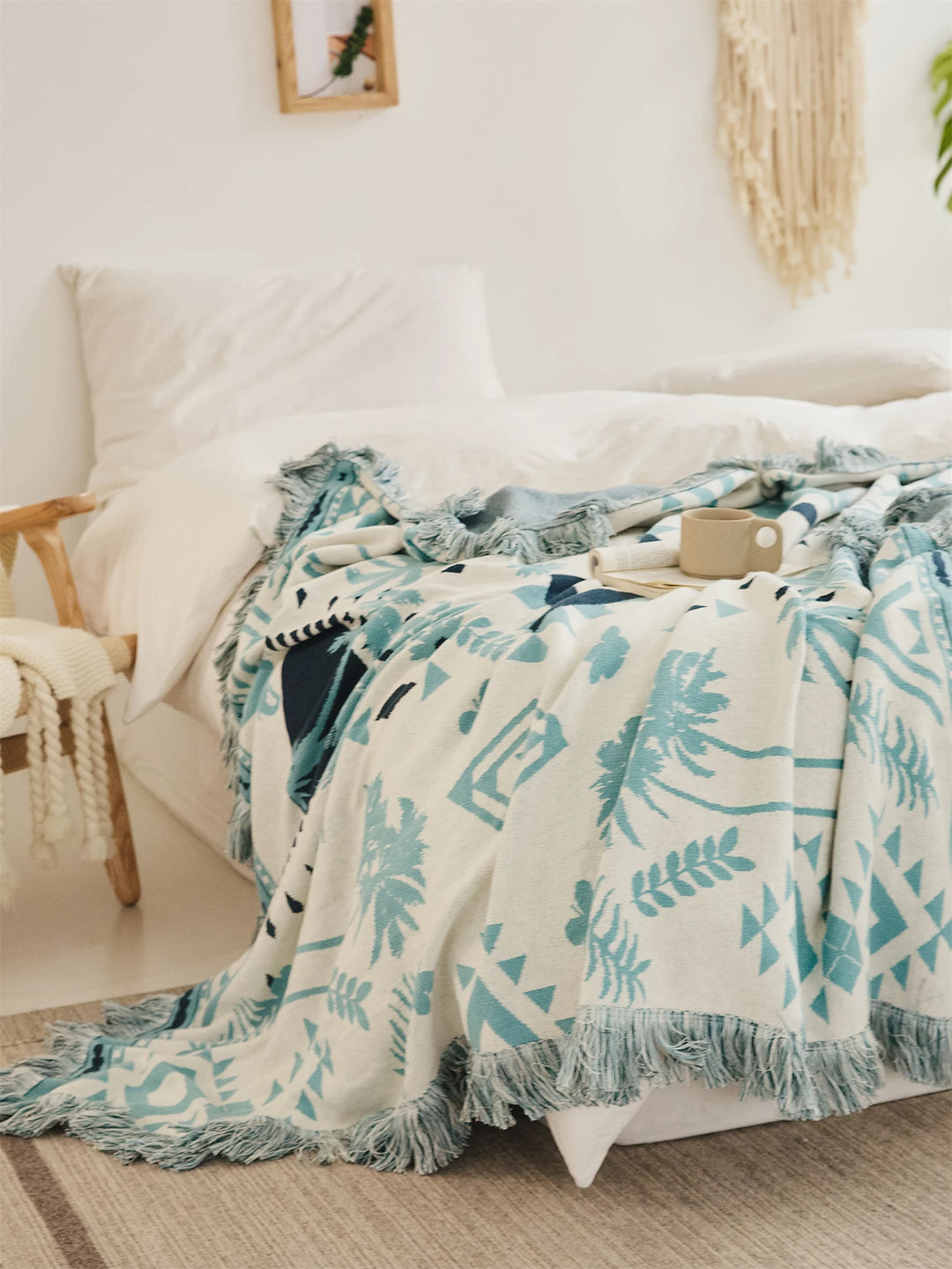 Bohemian Pattern Blanket + Pillow