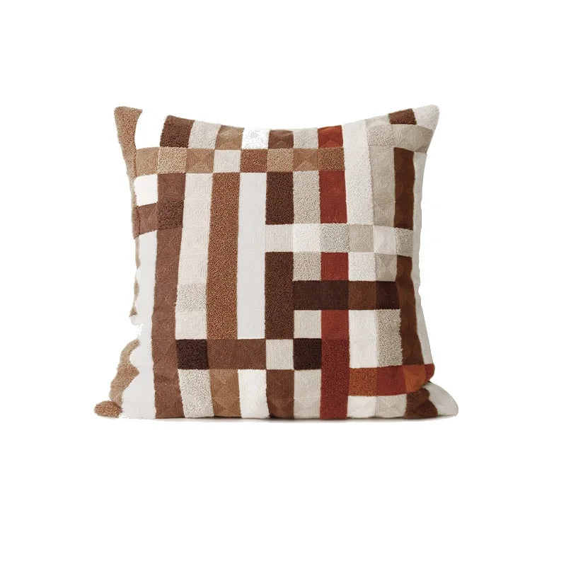 French Geometric Pillow Covers