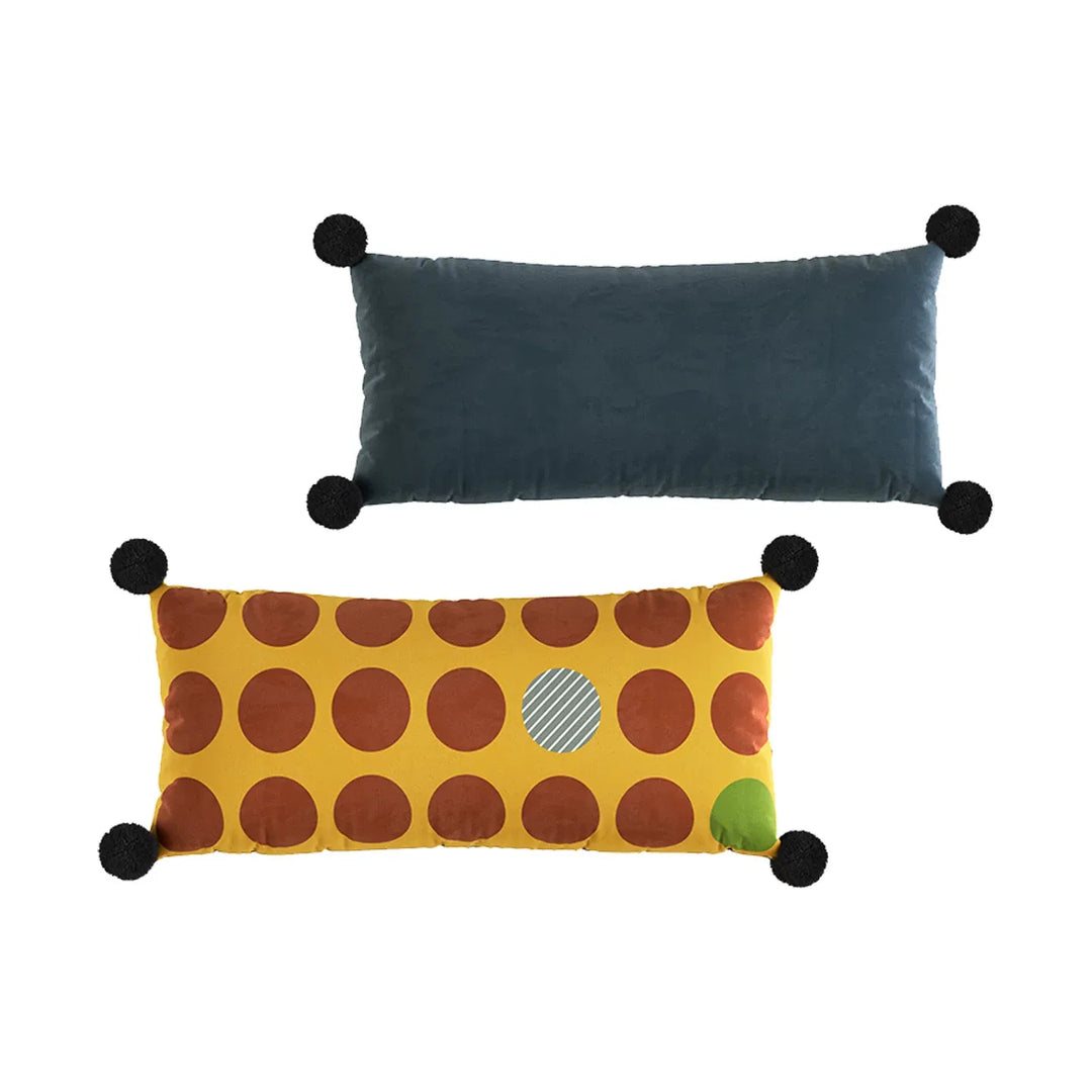 Boho Polka Dot Lumbar Pillows