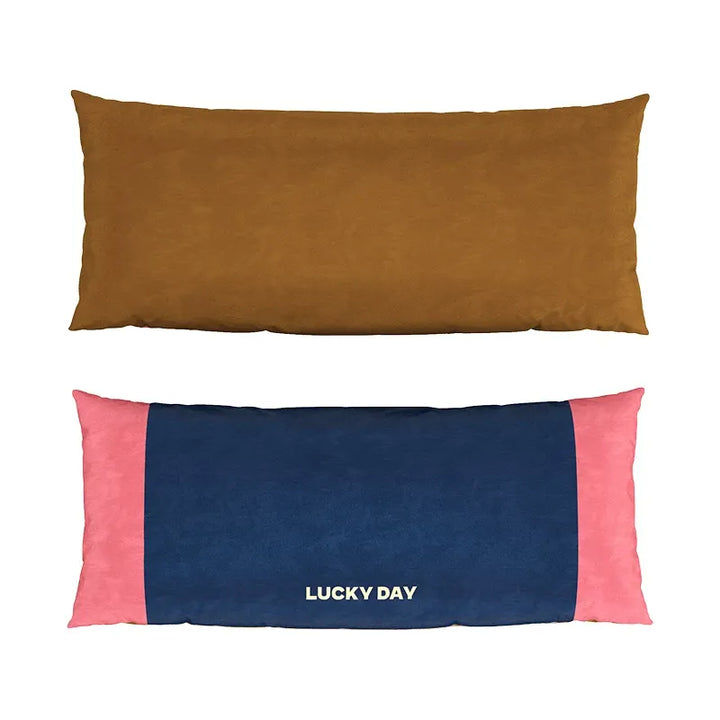 Lucky Day Colorblock Lumbar Pillow