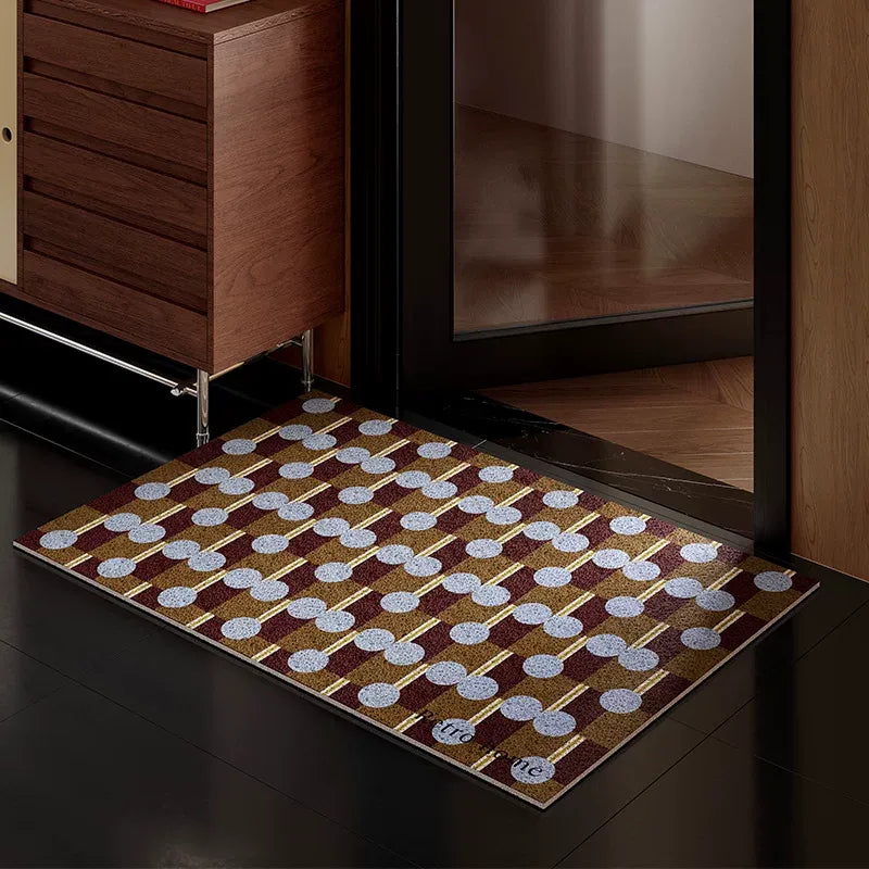 Rhythm Stripes &amp; Dots Door Mat