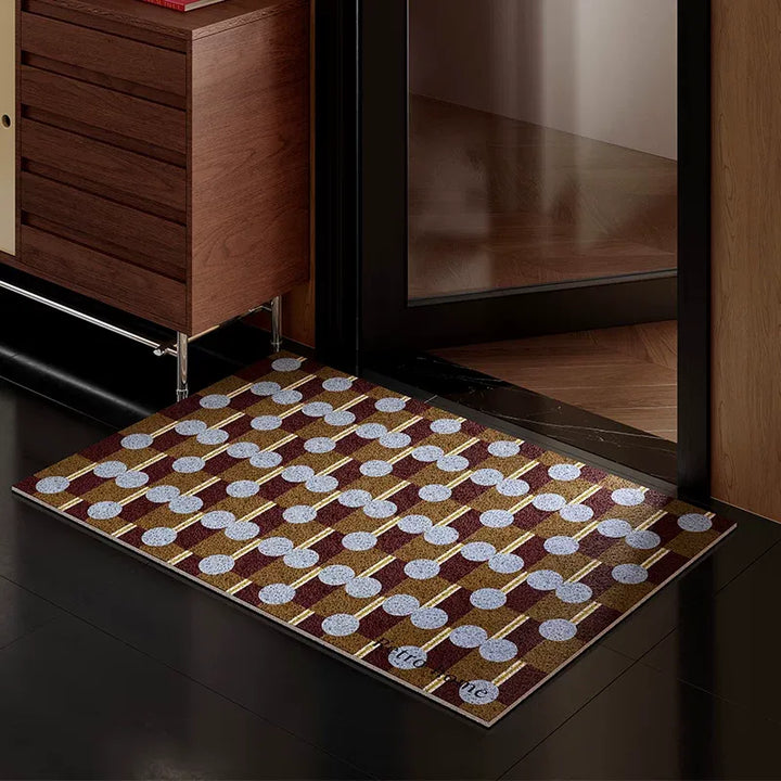 Rhythm Stripes &amp; Dots Door Mat