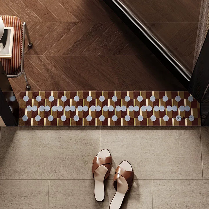 Rhythm Stripes & Dots Narrow Door Mat