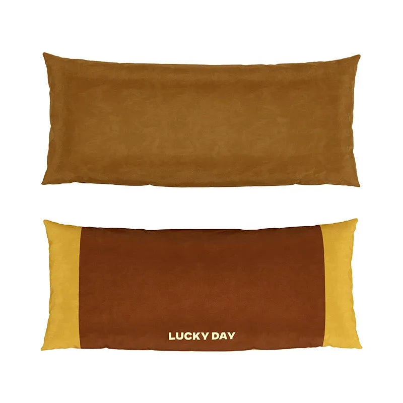 Lucky Day Colorblock Lumbar Pillow
