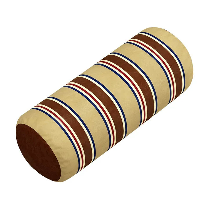 Colorblock Stripe Bolster Pillow