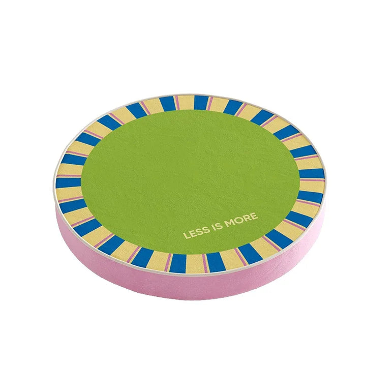 Colorful Less is More Seat Cushions