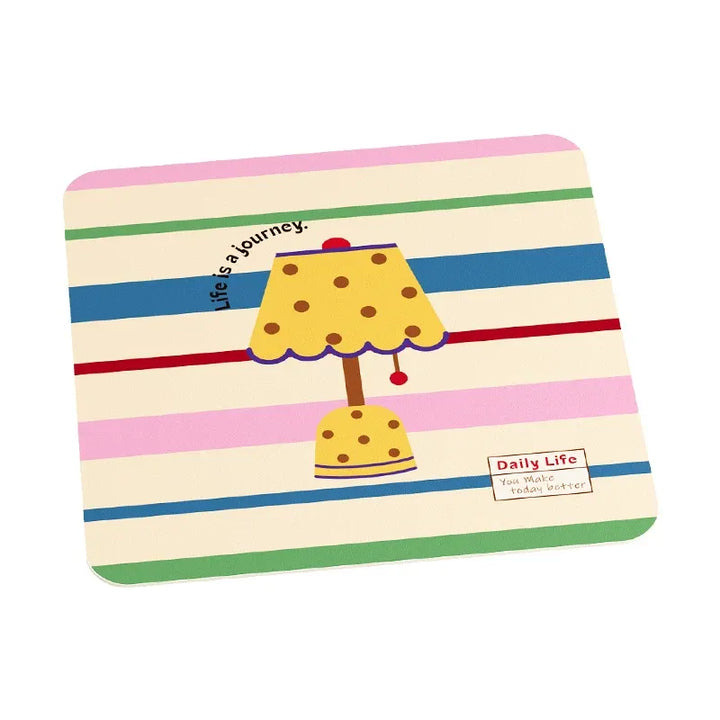 Daily Life Plaid & Stripes Coaster