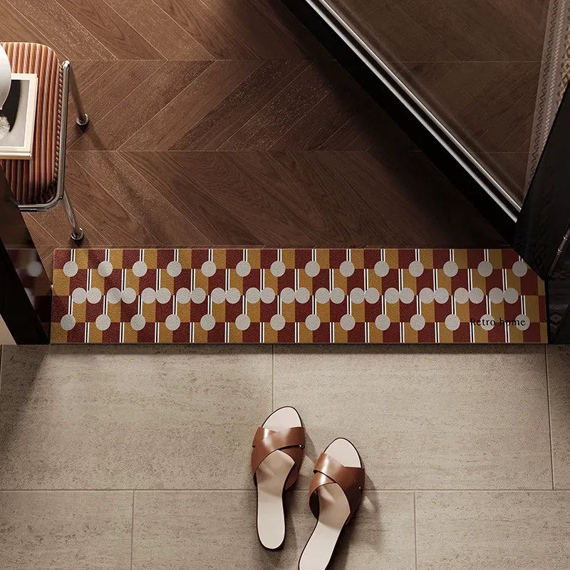 Rhythm Stripes & Dots Narrow Door Mat