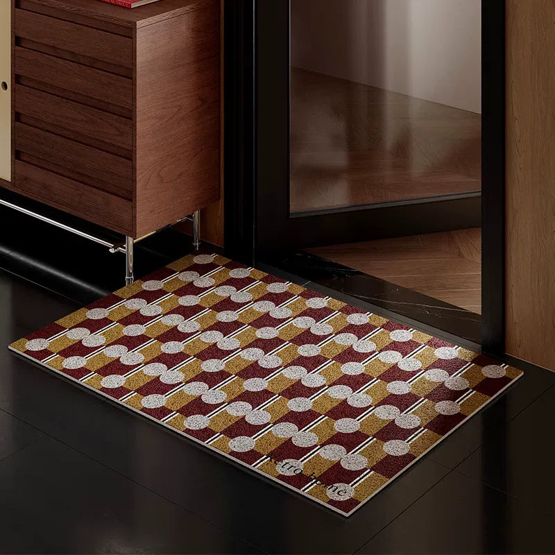 Rhythm Stripes &amp; Dots Door Mat