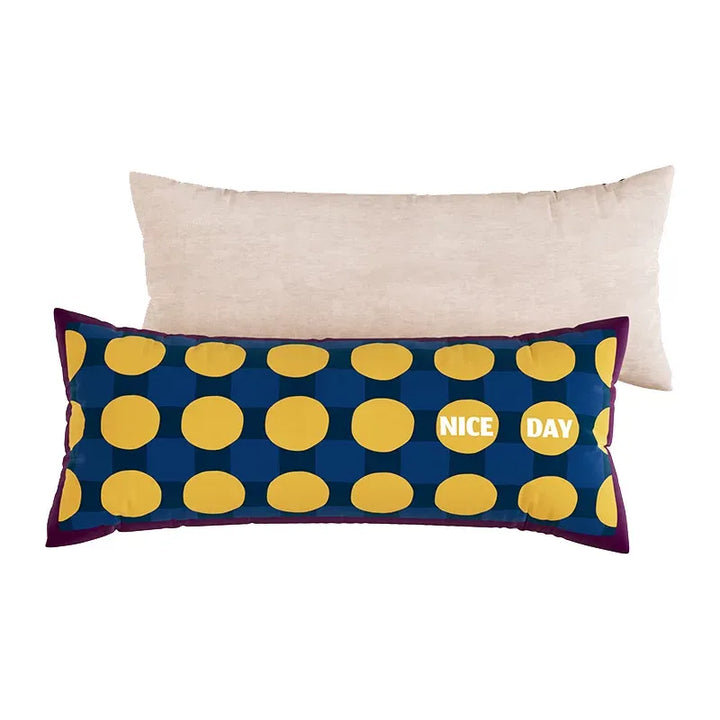 Nice Day Dot Lumbar Pillow