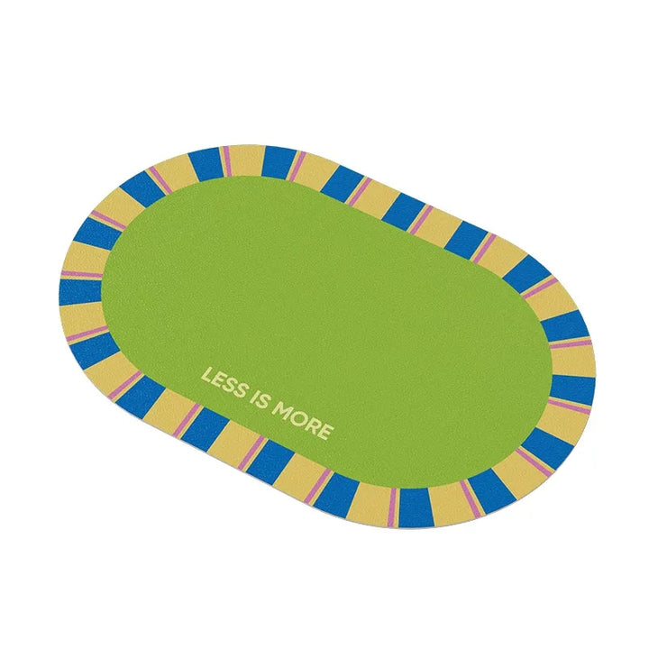Colorful Less is More Placemats Set