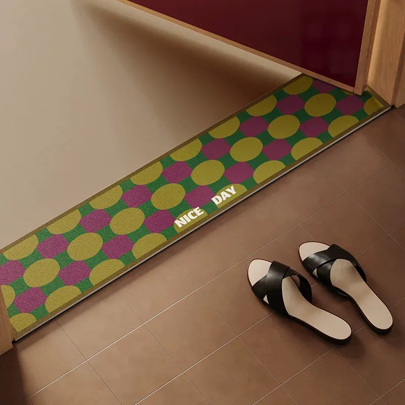 Nice Day Dot Narrow Door Mat