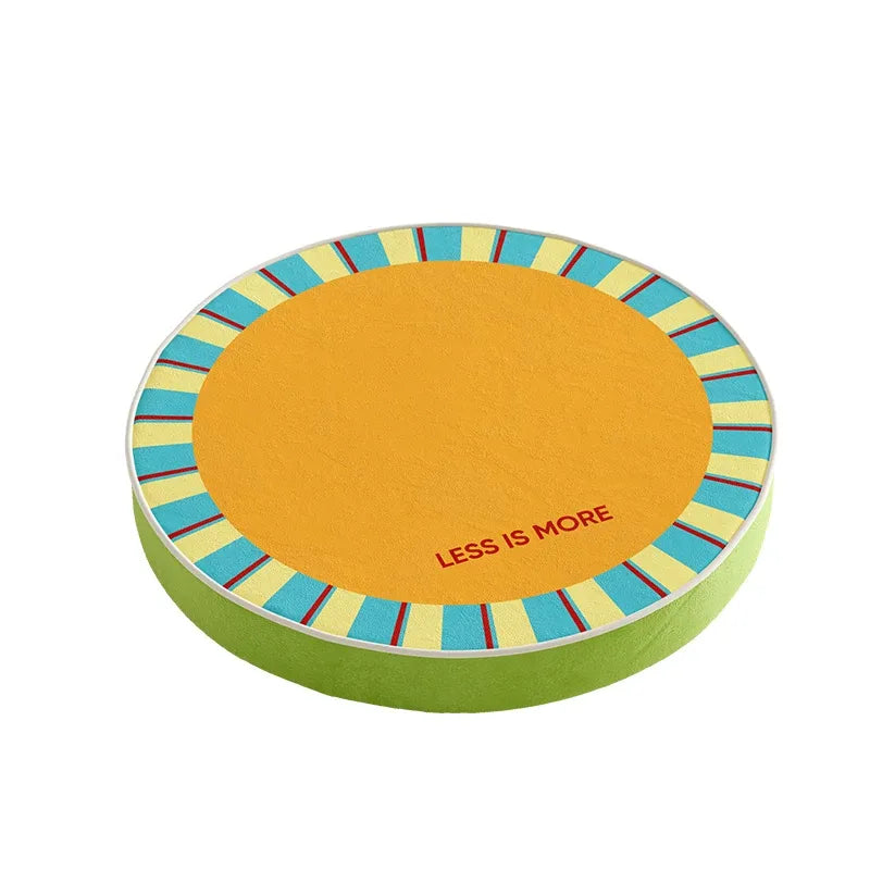 Colorful Less is More Seat Cushions