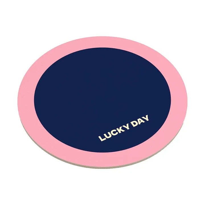 Lucky Day Colorblock Coasters