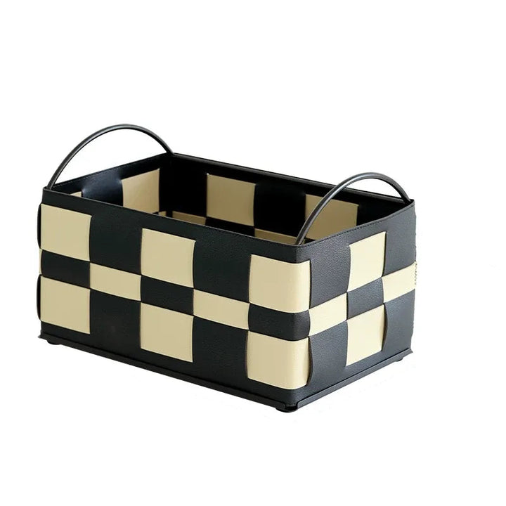 Checkerboard Tier Storage Basket