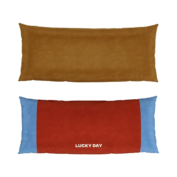Lucky Day Colorblock Lumbar Pillow