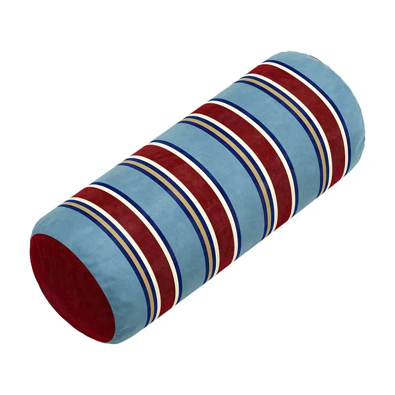Colorblock Stripe Bolster Pillow