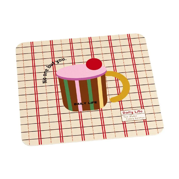 Daily Life Plaid & Stripes Coaster