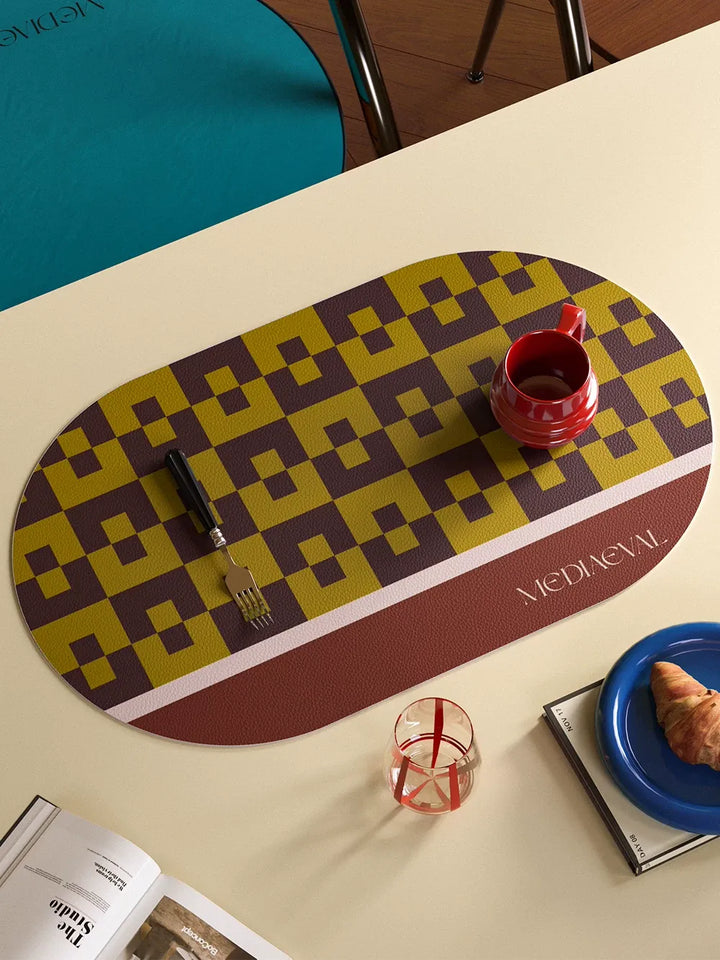 Geo Pattern Placemats Set