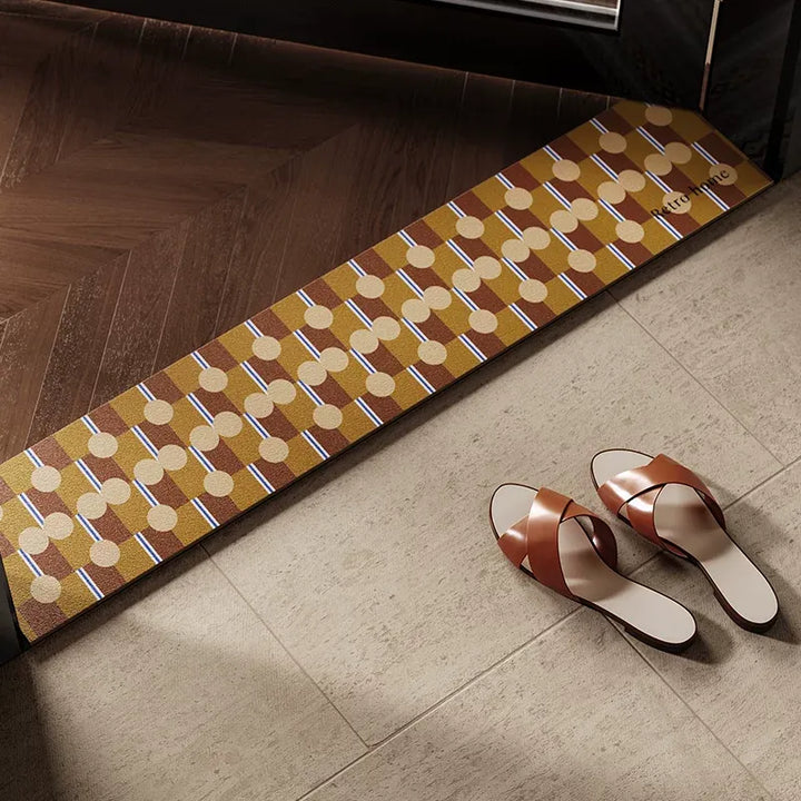 Rhythm Stripes & Dots Narrow Door Mat