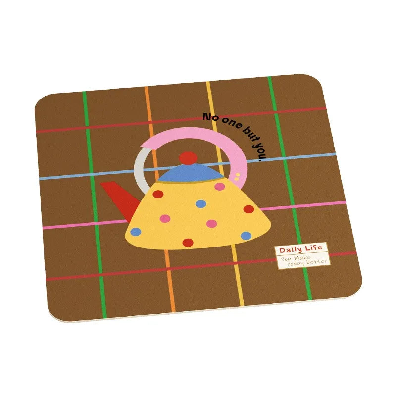 Daily Life Plaid & Stripes Coaster