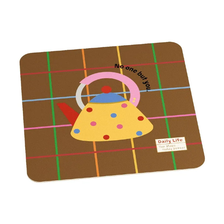 Daily Life Plaid & Stripes Coaster