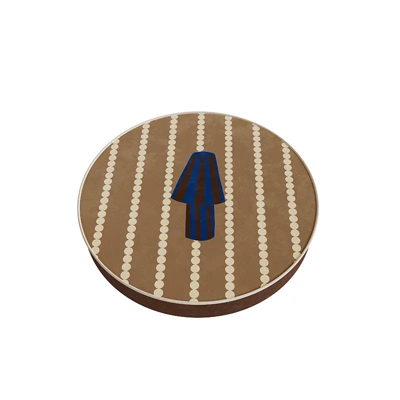 Brown Cartoon Seat Cushion