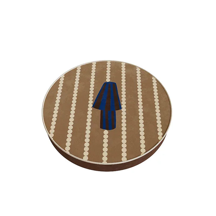 Brown Cartoon Seat Cushion