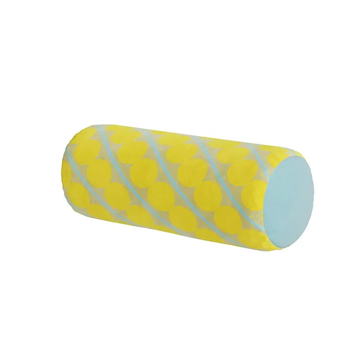 Three Color Dot Bolster Pillow