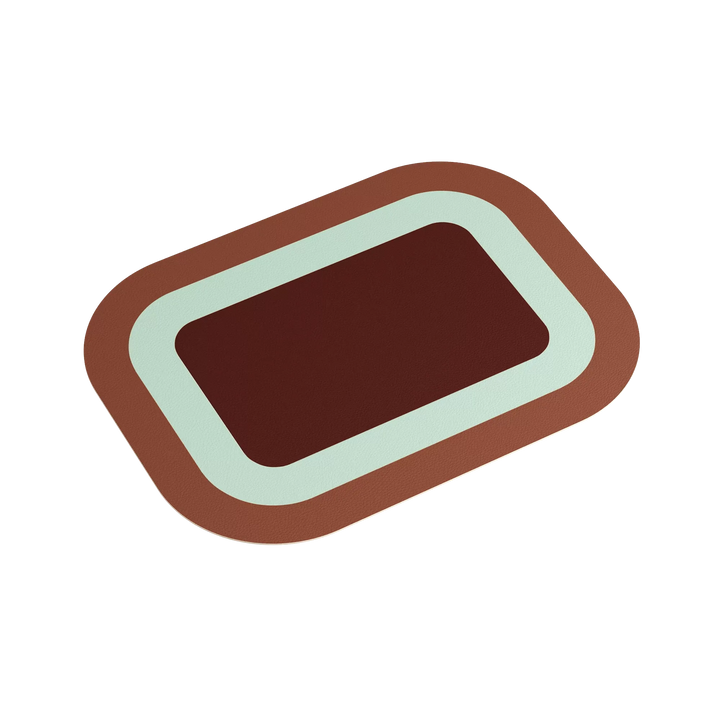 Modern Contrast Color Placemats Set