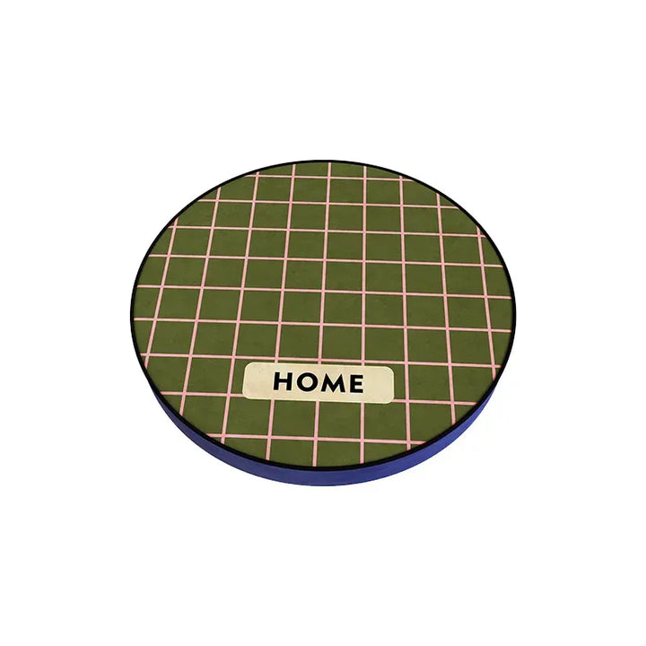 Home Plaid Seat Cushion