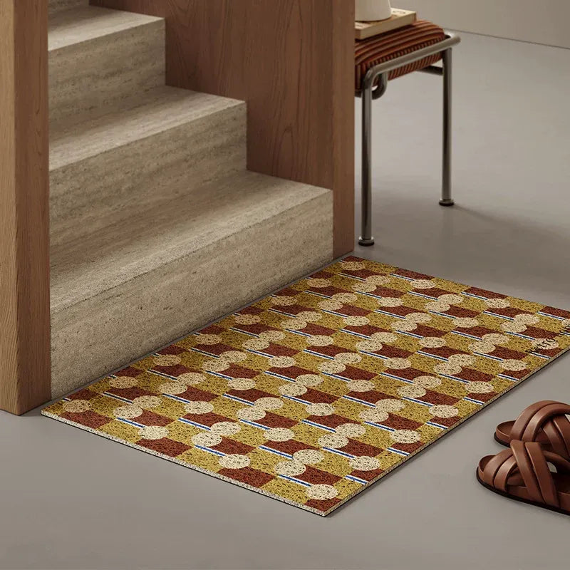 Rhythm Stripes &amp; Dots Door Mat