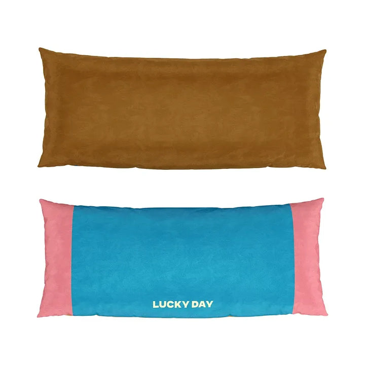 Lucky Day Colorblock Lumbar Pillow