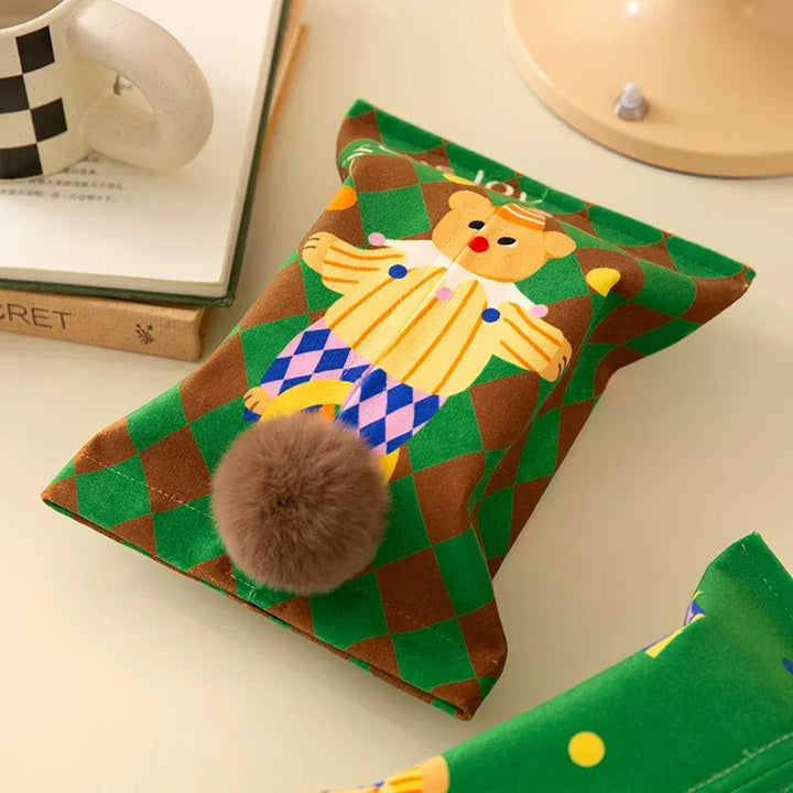 Party Circus Animals Tissue Holder