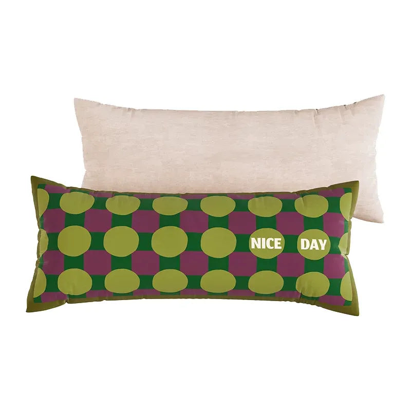 Nice Day Dot Lumbar Pillow