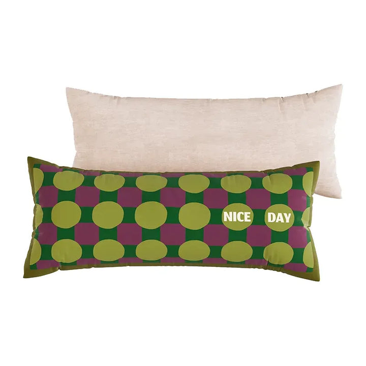 Nice Day Dot Lumbar Pillow