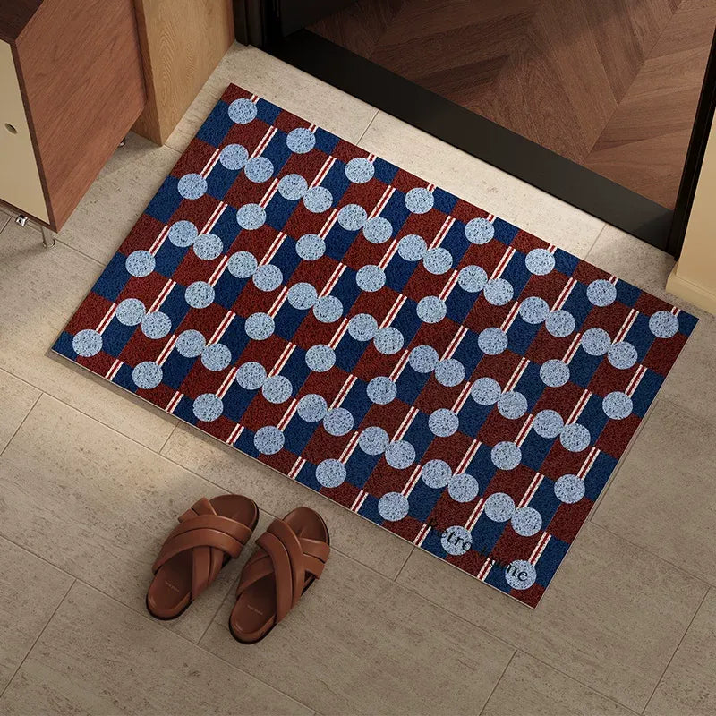 Rhythm Stripes &amp; Dots Door Mat