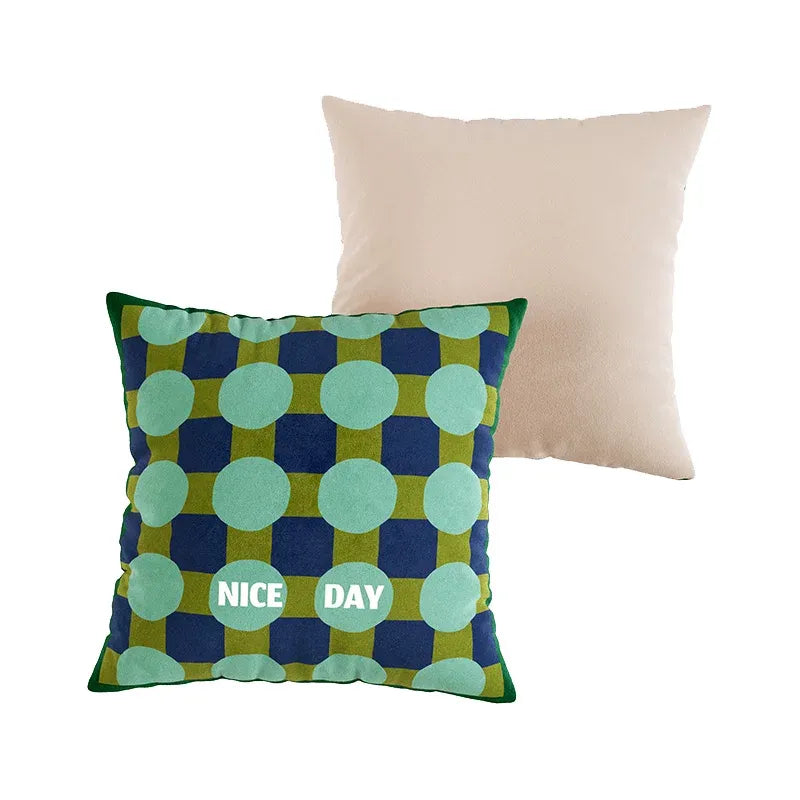 Nice Day Dot Pillows