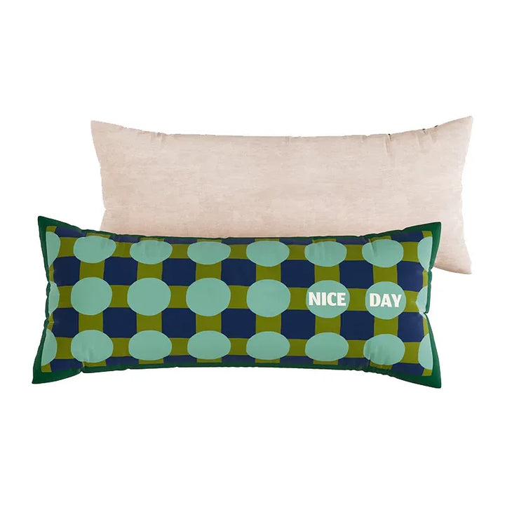 Nice Day Dot Lumbar Pillow