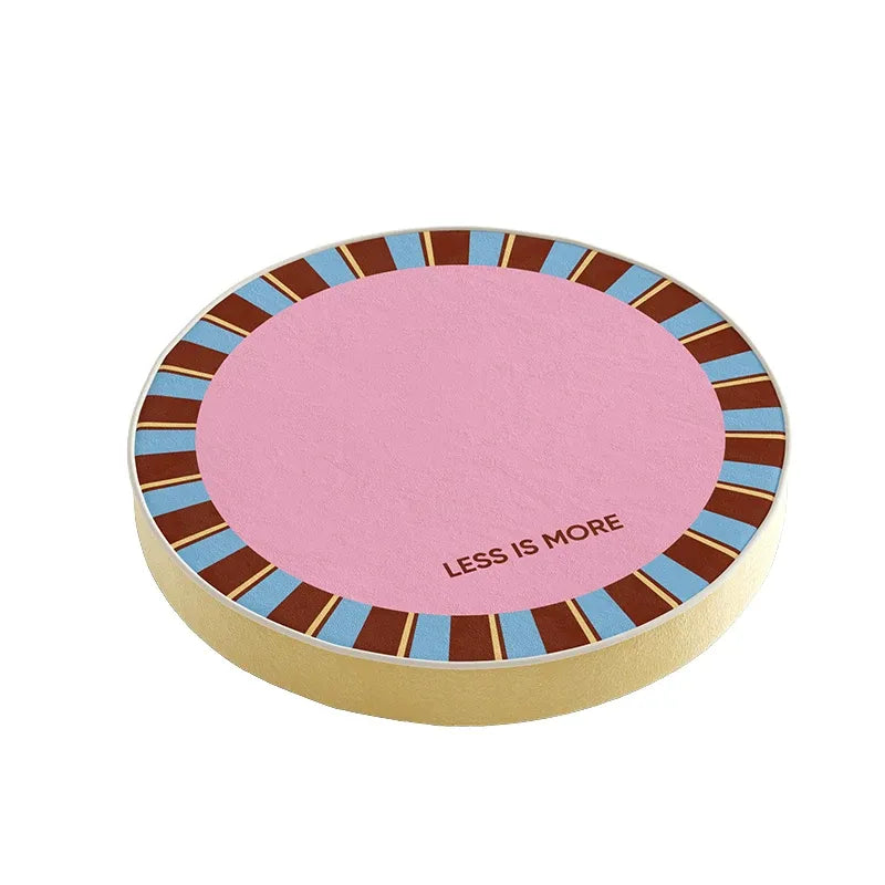 Colorful Less is More Seat Cushions
