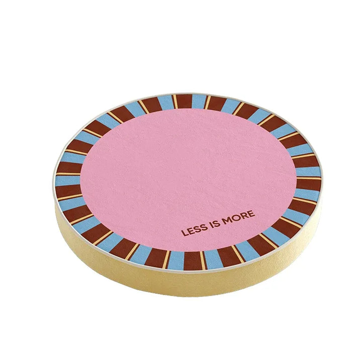 Colorful Less is More Seat Cushions