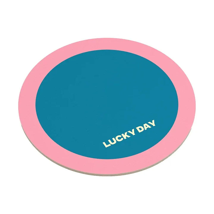 Lucky Day Colorblock Coasters