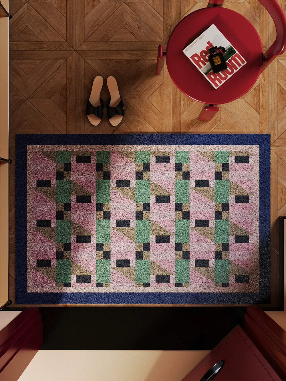 Lovely Day Pattern Door Mat